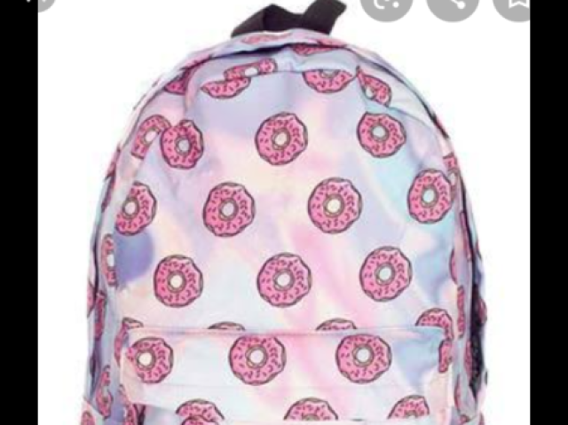 Mochila de rosquinhas