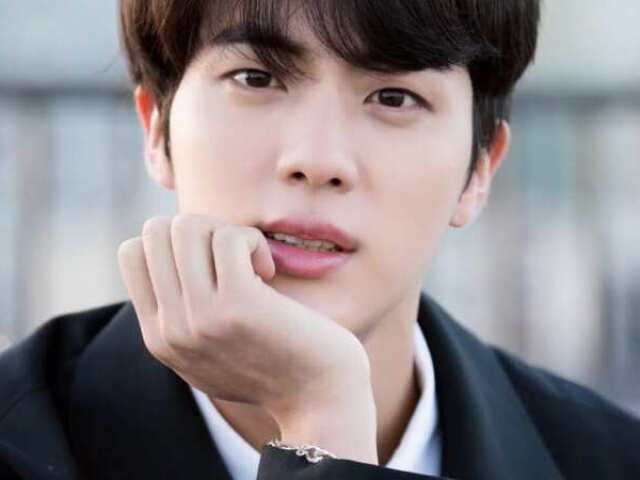 Jin 😇!!!! um Anjo em pessoa