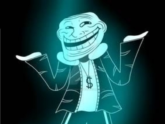 troll face sans