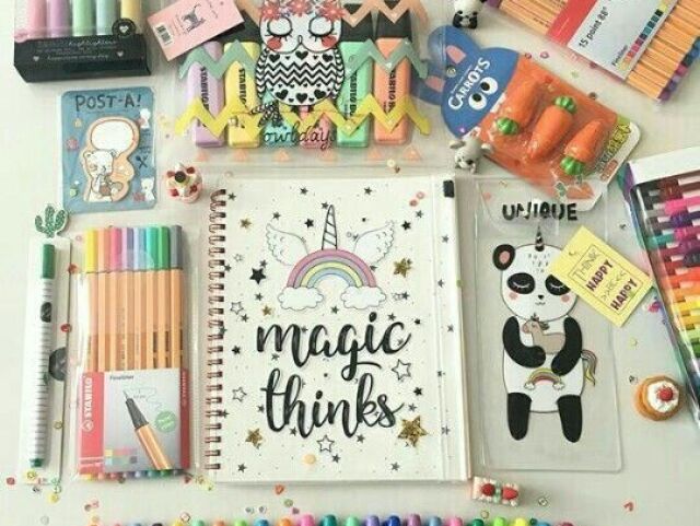 Materiais fofos
