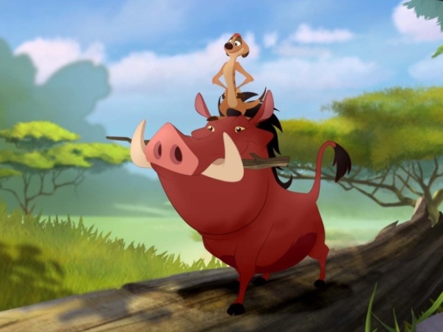 Pumbaa and Timon