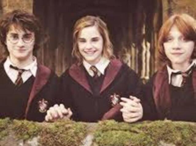 Harry,Rony Hermione