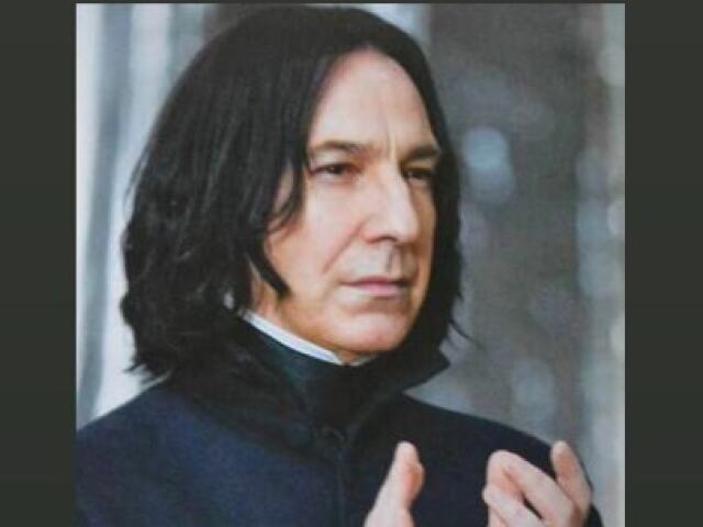 Não acho que Snape foi um Herói por motivos próprios...