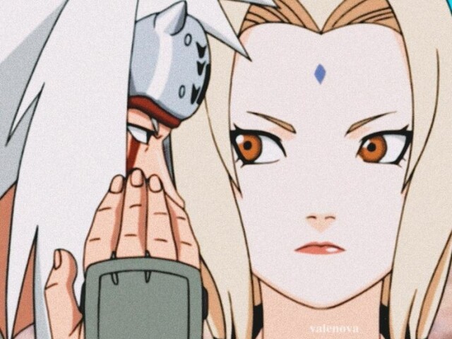 Tsunade senju, Jiraiya.