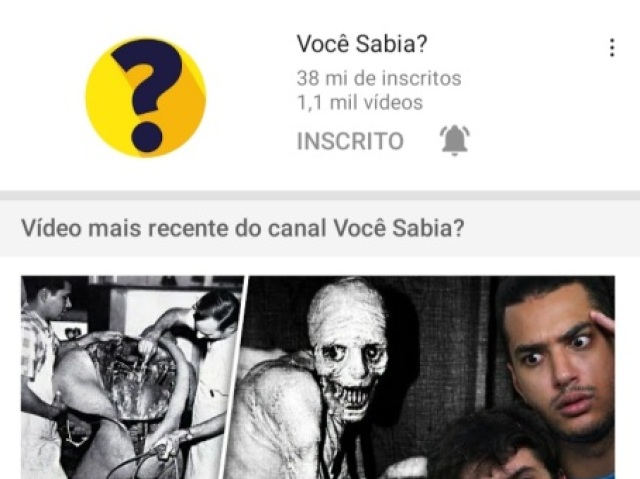 Você sabia