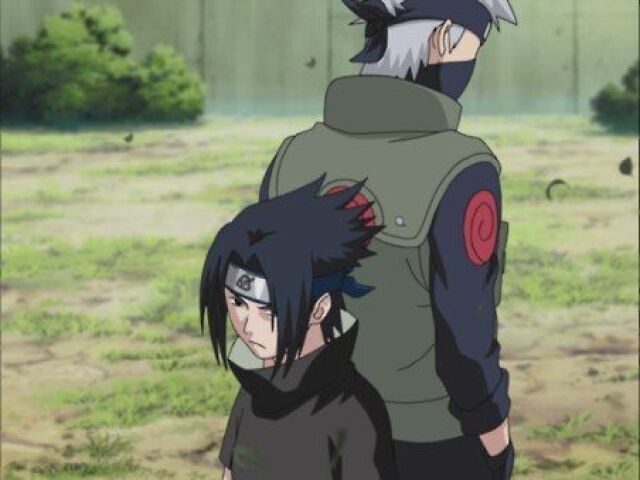 Kakashi e Sasuke