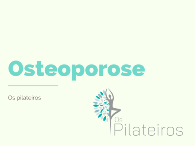 Pilates para Osteoporose