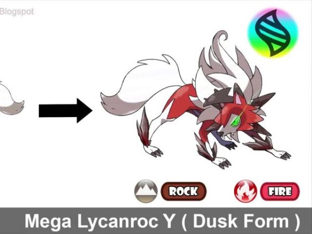 Mega Lycanroc Dusk Form