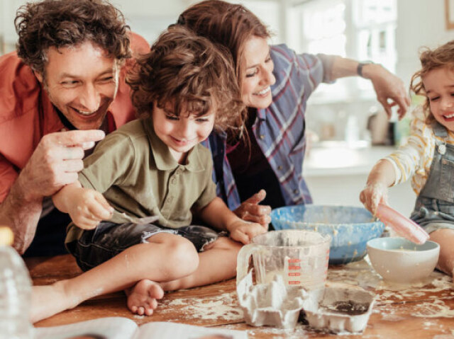 Prefiro passar o tempo com a minha família.