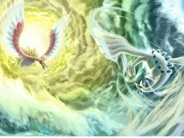 Ho-oh e Lugia