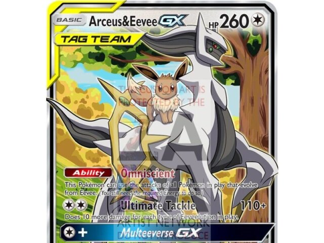 Arceus e Eevee