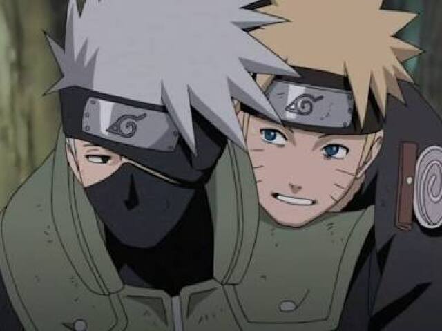 Kakashi e Naruto