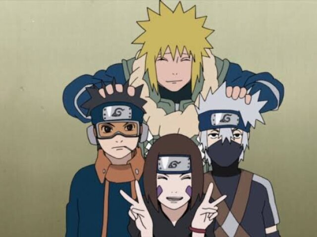 Kakashi Sasuke Sakura e Naruto