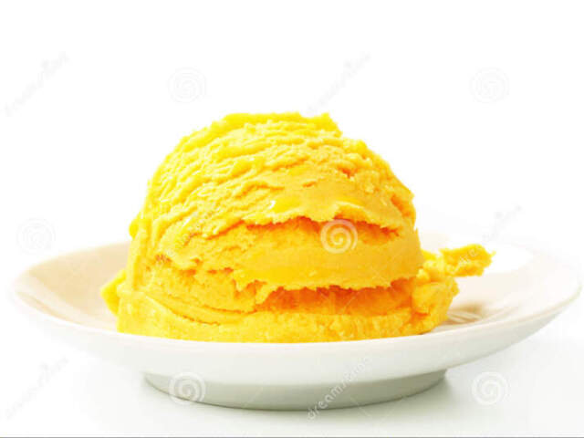 Gelado de casca de banana