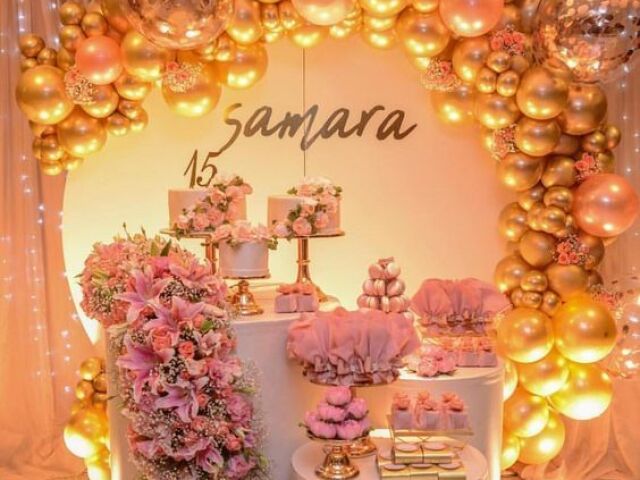 Monte sua festa de 15 anos!
