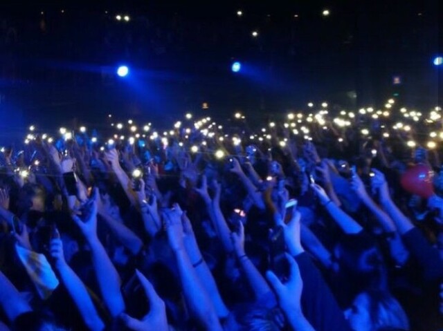 Show de uma banda