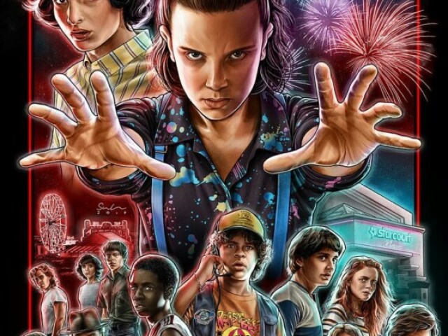 Stranger things é claru