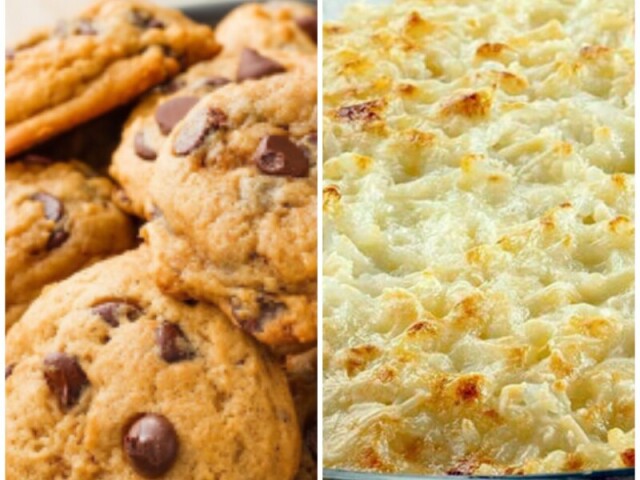 Cookie/arroz de forno