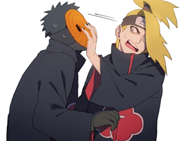 deidara e tobi