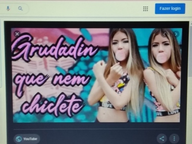 Grudadin que nem chiclete