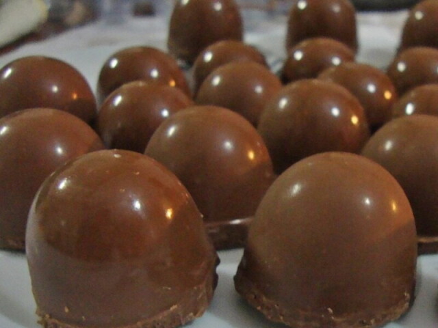 trufas de chocolate