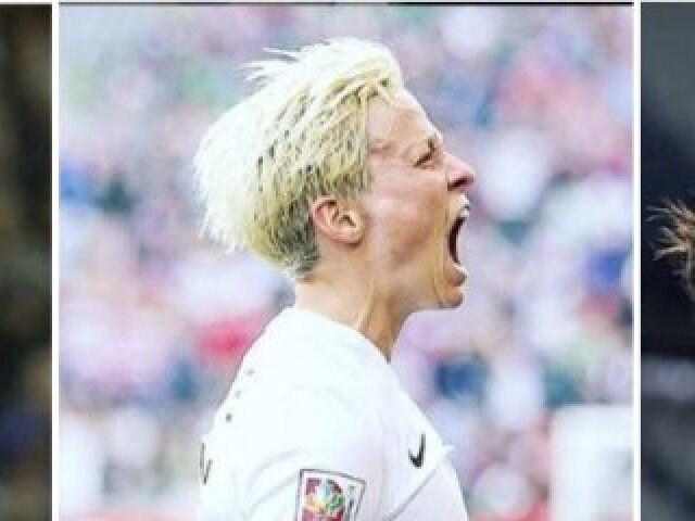 Você é a Rapinoe ( a melhor jogadora dos ESTADOS UNIDOS )