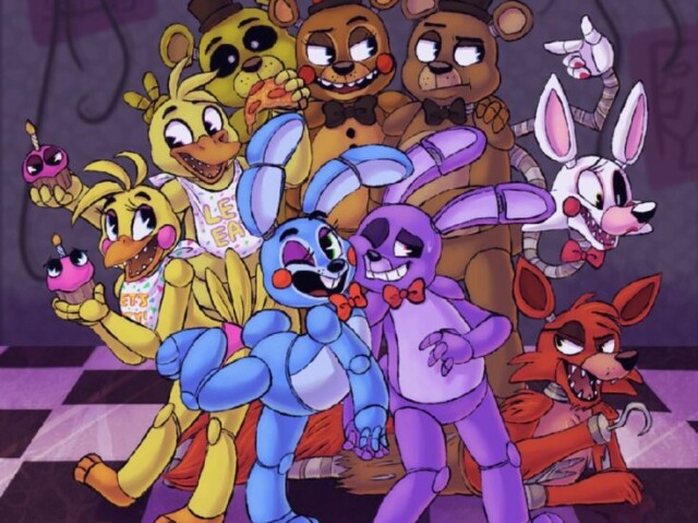 FNAF🧟🐻🦆🦊🐰