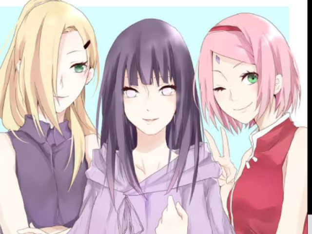 Sakura, Ino e Hinata