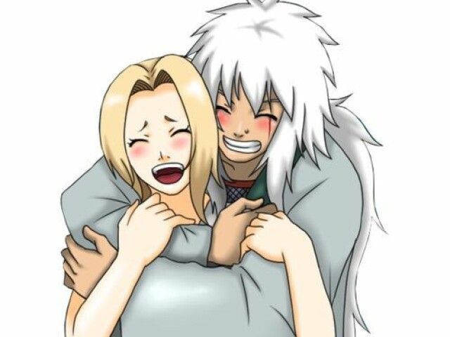 Jiraya e Tsunade