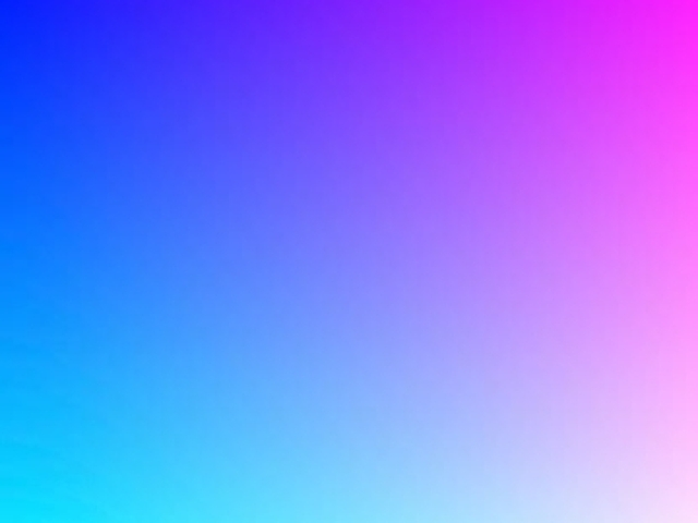 Roxo, azul e ciano