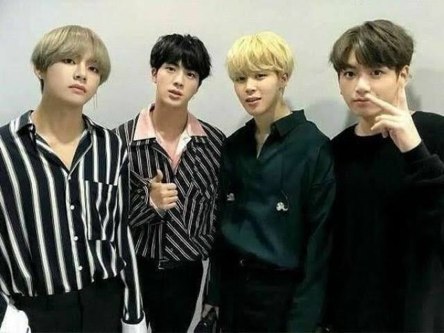 Jimin,Jin, taehyung, jungkook