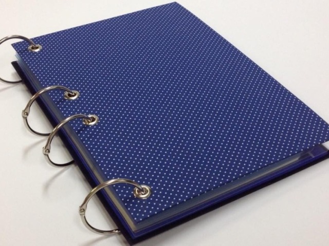 Caderno azul