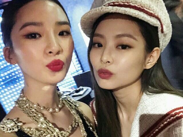 Jennie e Irene- Black Pink e Red Velvet