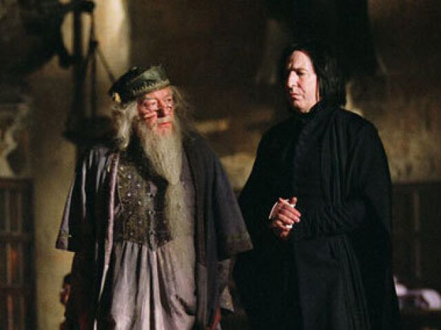 Dumbledore e Snape