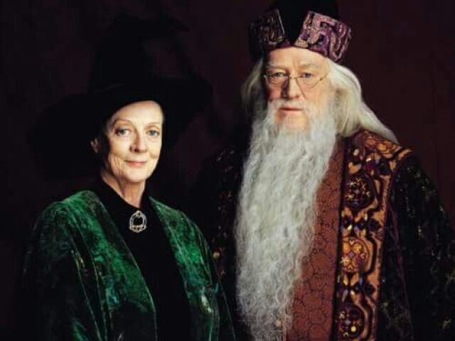 Minerva e Dumbledore