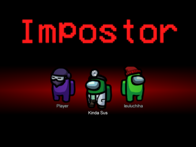 Trio de Impostor: impostor medroso