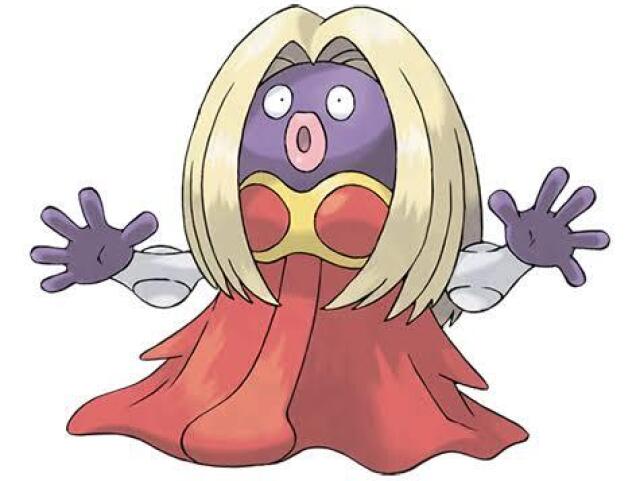 Jynx foi o segundo Pokémon que sua maya capturou.