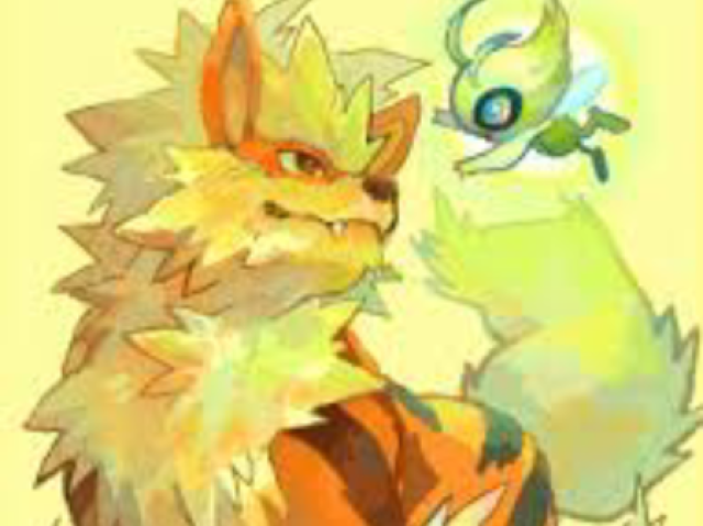 Arcanine e igual a o seu treinador , porém ele gosta de praticar esporte e corre muito