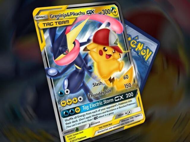 Greninja e Pikachu