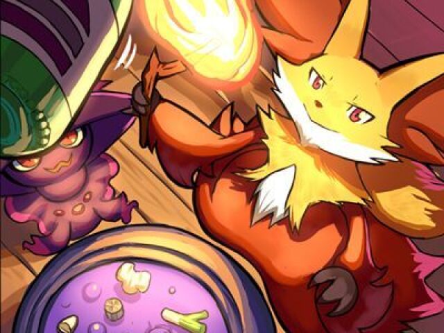 Delphox e Mismagius