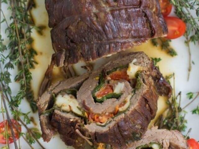 Rocambole de carne