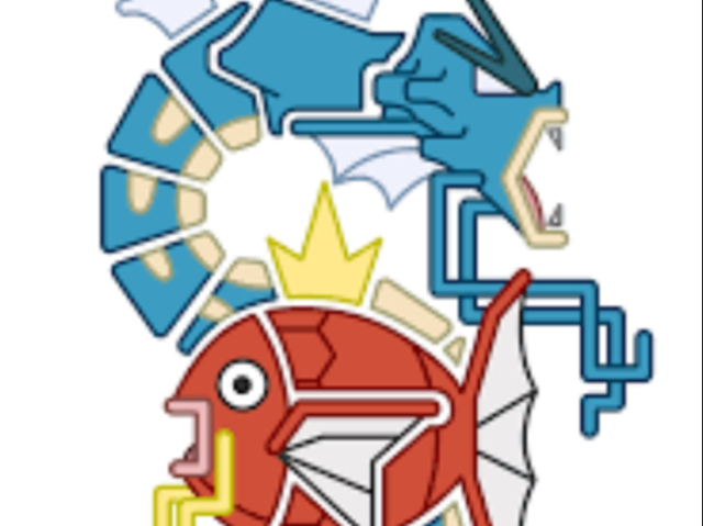 Magikarp e gyarados