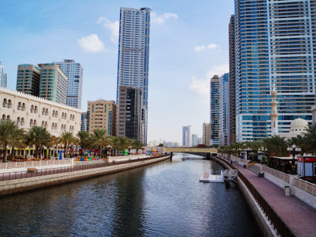 Sharjah, cidade nos emirados árabes,Dubai