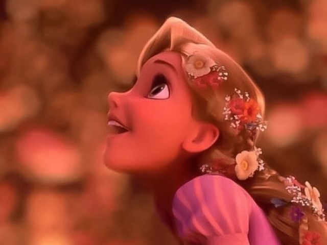 Uau você tirou a 💜Rapunzel💜