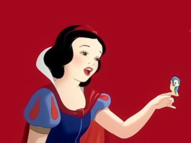 Uau você tirou a ❤Branca de neve❤