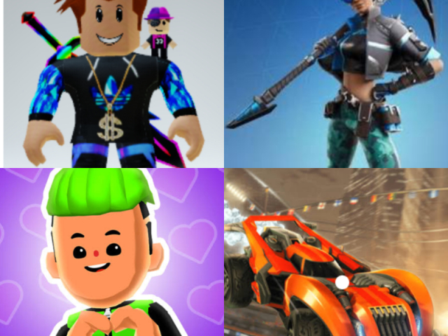 Fortnite/PK XD/Roblox/Rocket League/