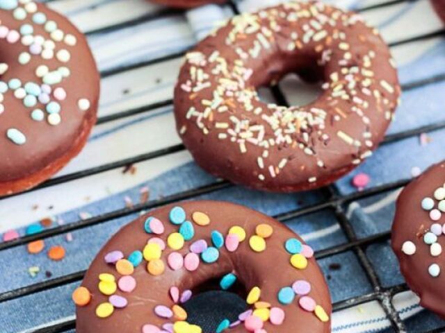 Donuts de chocolate