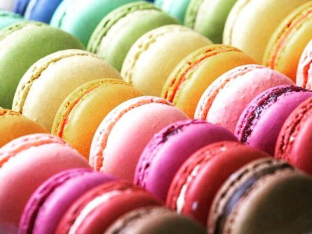 Macarons colorido