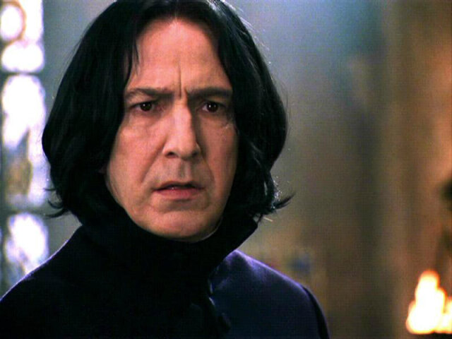 Ter aulas de poções com o Snape