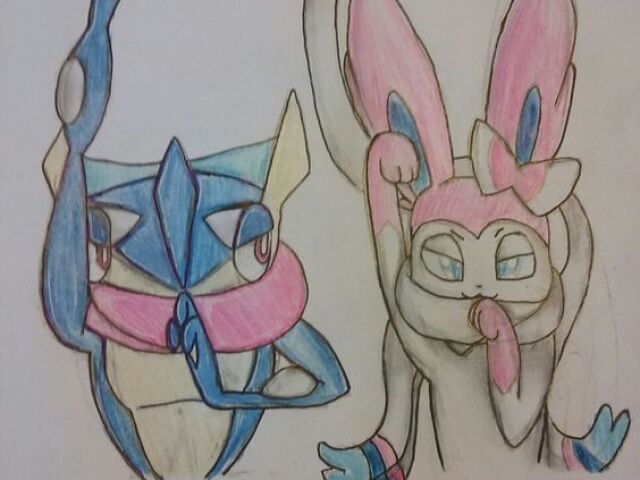 Greninja x Sylveon